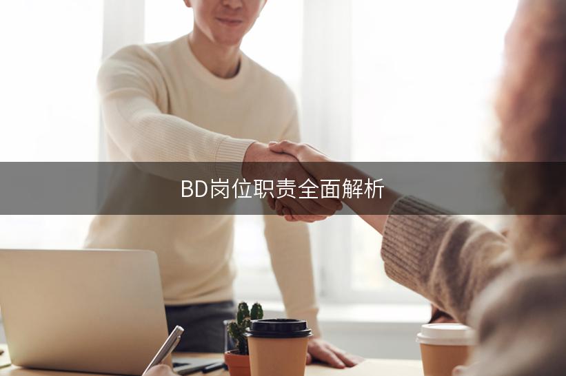 BD岗位职责全面解析