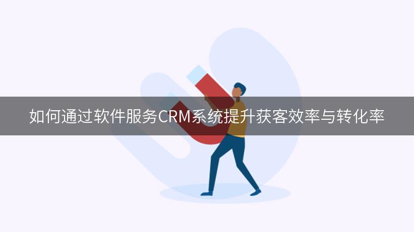 如何通过软件服务CRM系统提升获客效率与转化率