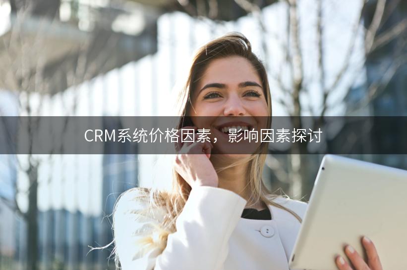 CRM系统价格因素，影响因素探讨