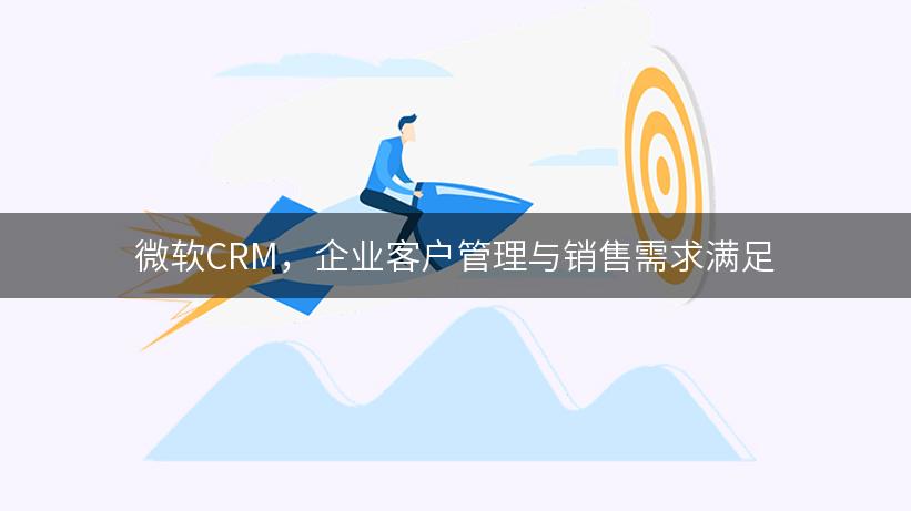 微软CRM，企业客户管理与销售需求满足