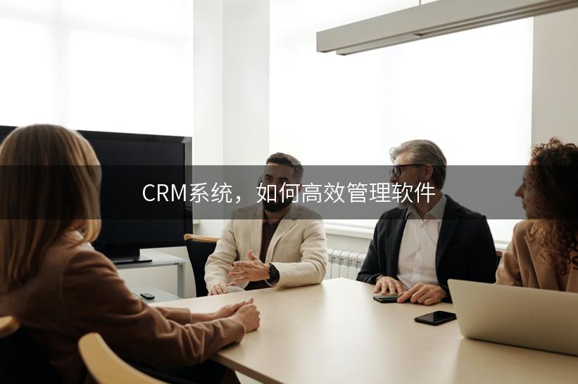 CRM系统，如何高效管理软件