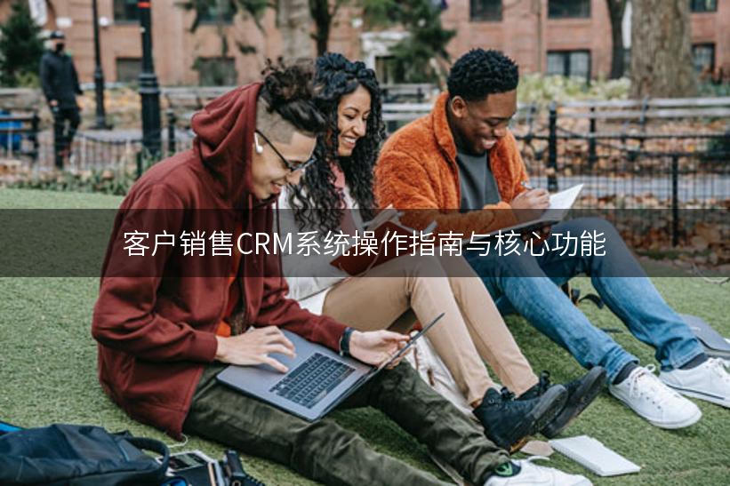 客户销售CRM系统操作指南与核心功能