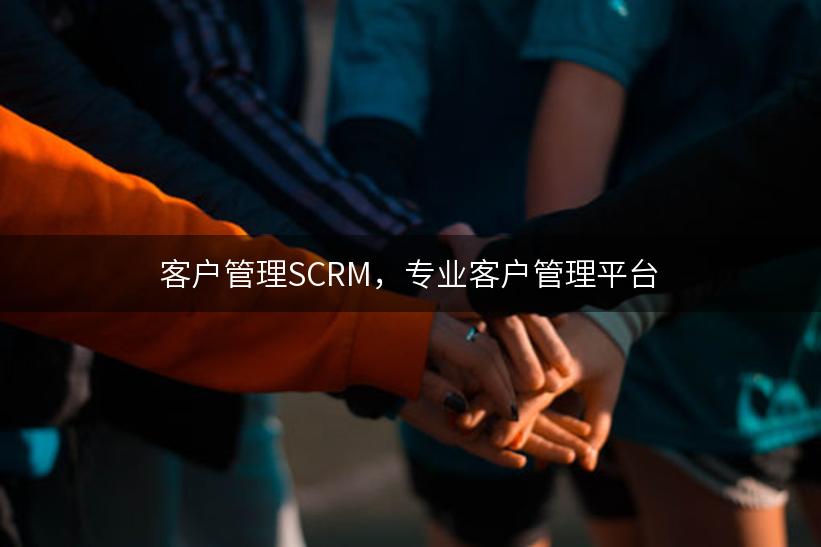 客户管理SCRM，专业客户管理平台