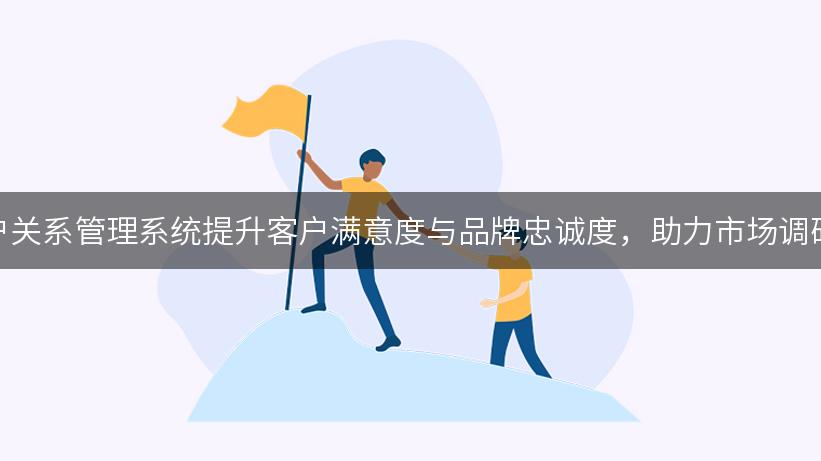 如何通过客户关系管理系统提升客户满意度与品牌忠诚度，助力市场调研的有效性？