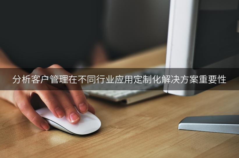 分析客户管理在不同行业应用定制化解决方案重要性