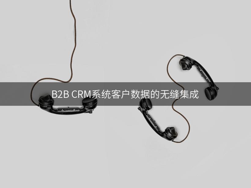 B2B CRM系统客户数据的无缝集成