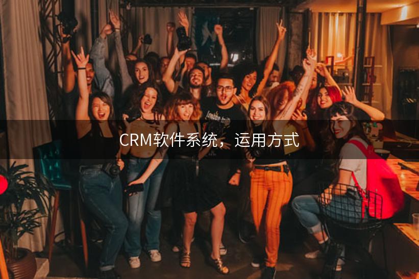 CRM软件系统，运用方式