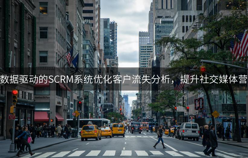 如何利用数据驱动的SCRM系统优化客户流失分析，提升社交媒体营销效果？